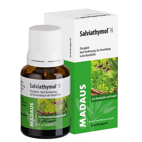 ドイツの鵜飼薬SALVIATHYMOL N Madaus