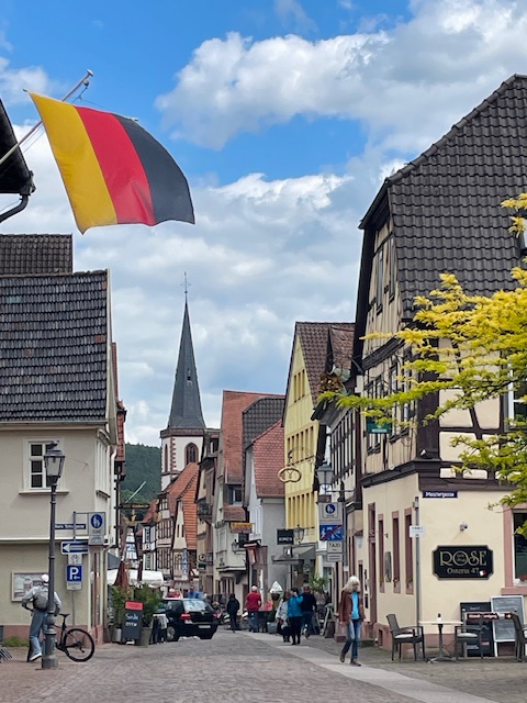 Lohr am mainの旧市街地