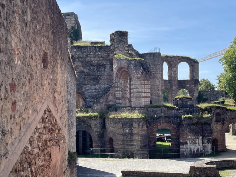 トリーアの世界遺産ローマ時代の遺跡「カイザーテルメン（皇帝浴場跡）」