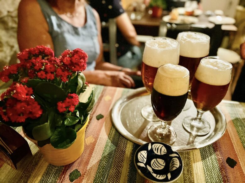 レストランやバーでも色々なビールを提供しているZatec