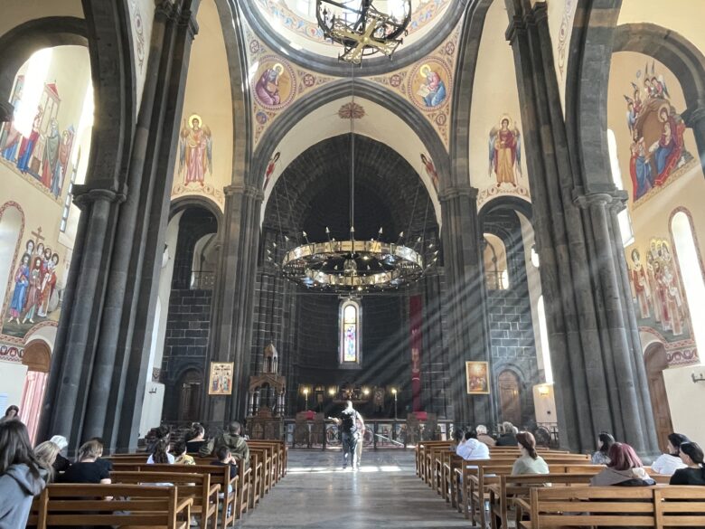 教会内部の様子