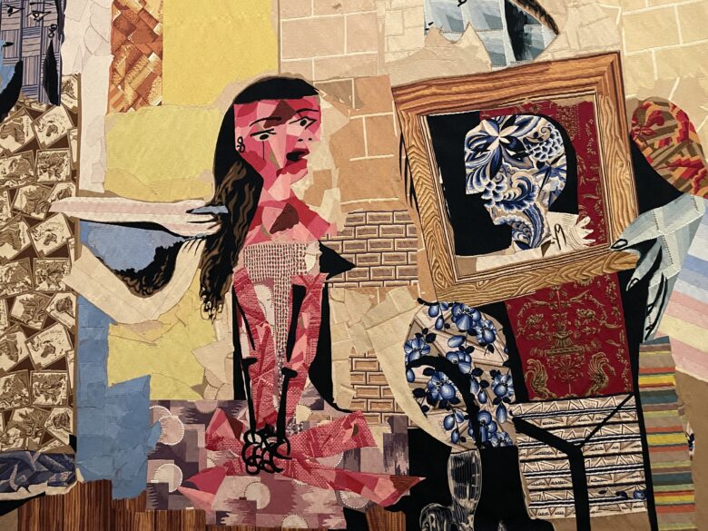 アブダビのルーブルで見たカラフルなピカソの作品。